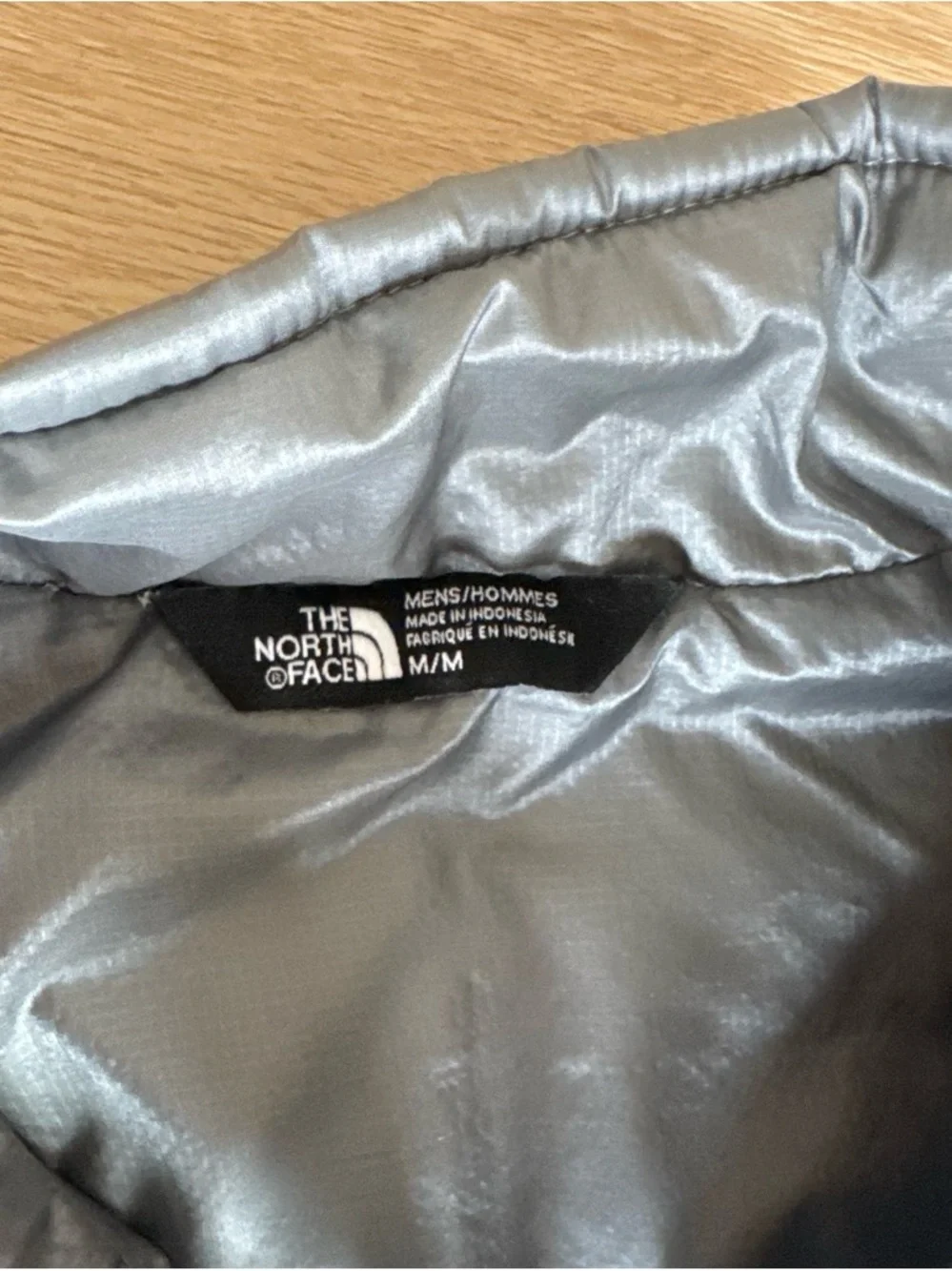 The North Face Men’s Silver Quilted Packable Vest